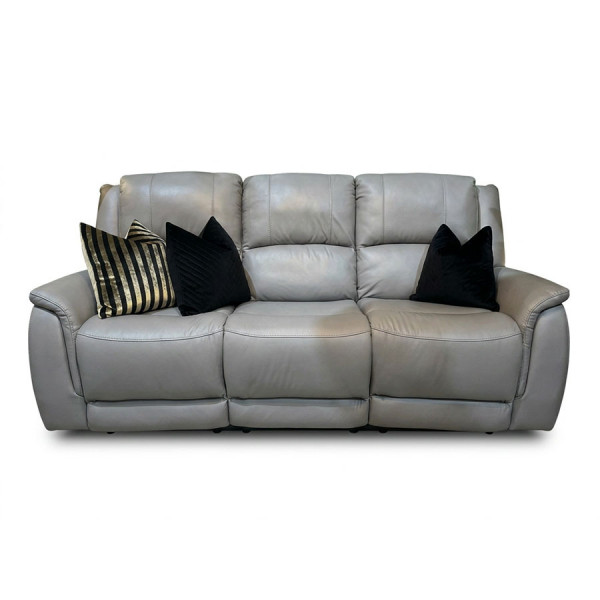 Irena 3 Seater Electric Leather Reclining